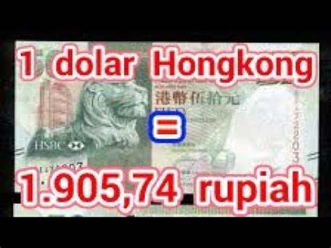 1 hongkong dollar berapa rupiah  Dikonversi menjadi